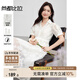 尚都比拉氣質(zhì)提花短袖白色連衣裙配內(nèi)搭吊帶女夏季收腰顯瘦襯衫裙中長(zhǎng)裙