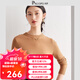 帕羅（PALUOPO）女士純色毛衣圓領(lǐng)套頭長(cháng)袖打底衫時(shí)尚厚款秋冬新款毛衫休閑顯瘦針 駝色 M 100