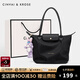 CinvaiKrose包包女包輕奢侈帆布包女士包包新款2025品牌托特包媽媽包 黑色【增掛飾】