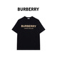 BURBERRY博柏利巴寶莉夏季新款男士短袖T恤81042291 黑色 XL