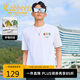 卡賓【索羅娜涼感】圖案短袖T恤25夏季新款百搭男女同款圓領(lǐng)上衣