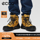 愛(ài)步（ECCO）登山鞋男 戶外運(yùn)動(dòng)鞋徒步高幫鞋抓地耐磨 越野822434 黃色82243458277 41