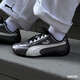 彪馬（PUMA）SPEEDCAT薄底鞋賽車風(fēng)金屬銀色T頭鞋男女休閑鞋403689 黑色-暖白-02 40