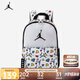 Jordan耐克（NIKE）Jordan兒童書(shū)包男女童雙肩包學(xué)生背包 純白色 2T/4T