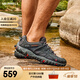 邁樂（Merrell）戶外鞋男女款戶外徒步溯溪鞋ALLOUTBLAZE輕便透氣耐磨防滑休閑鞋 J65105 黑紅（男） 43