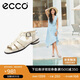 愛步（ECCO）涼鞋女 夏季包頭低跟時(shí)裝羅馬涼鞋 雕塑233823 石灰色39