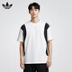 阿迪達斯 （adidas）三葉草系列  TYSHAWN TEE 男女短袖 KD1873 白色  L 