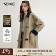 KBNE巴恩風(fēng)卡其色風(fēng)衣外套女中長款小個子大衣春秋新款氣質(zhì)外衣 卡其色 M