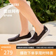 斯凱奇（Skechers）單鞋女鞋秋季蕾絲網(wǎng)面涼鞋軟底健步鞋平底百搭休閑鞋896020