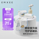 嫚熙（EMXEE）嬰兒口水巾棉新生手帕紗布洗臉巾寶寶毛巾洗澡擦臉小方巾6條裝
