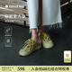 natursun奚夢(mèng)瑤高圓圓章若楠文淇同款德訓(xùn)鞋女鞋厚底休閑袋鼠鞋情侶鞋單鞋 綠色-半拖 35 (225mm)