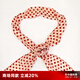歌莉婭【贈(zèng)品】波點(diǎn)絲巾加花朵設(shè)計(jì)師潮牌1CSL9A840-款式隨機(jī) 32D白底圓點(diǎn)-款式隨機(jī) 均碼