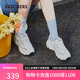 斯凱奇（Skechers）七夕禮物小白熊女鞋夏季老爹鞋透氣熊貓鞋休閑運(yùn)動(dòng)鞋99999863