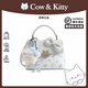 COW&KITTY正品KT貓2025新款學(xué)生可愛(ài)風(fēng)格女士單肩包手提包甜美生日禮物女生 藍色送掛件禮盒 21-8.5-15.5