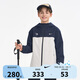 NIKE3BRAND 耐克童裝男女童連帽夾克2025春季戶外休閑兒童外套