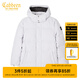 卡賓男裝字母印花連帽羽絨服潮流保暖大衣寬松外套潮流H 淺灰色16 M /170/48