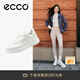 愛(ài)步（ECCO）七夕禮物 25年休閑鞋女 百搭平底鞋板鞋休閑運(yùn)動(dòng)鞋 街頭272813 白色/灰白色27281352292 37