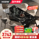 HODW天然奢石餐桌家用大理石餐桌椅組合小戶型飯桌歺桌長(zhǎng)方形吃飯桌子 天然奢石【假一罰十】 一桌四椅 1.6m *0.8m奢石餐桌