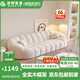 浪翔沙發(fā)布藝沙發(fā)現(xiàn)代簡約沙發(fā)客廳皮布藝沙發(fā)組合布沙發(fā)客餐廳家具 獨立單人位（1.4米） 科技布-高彈海綿款