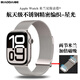 表帶哥適用蘋(píng)果手表表帶apple watch s10/s9米蘭尼斯表帶se/2/1/3夏季透氣iwatchs8/7表帶40/41/42女星光
