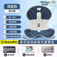 NGTstyle護腰坐墊人體工學(xué)椅墊辦公護腰久坐神器腰部靠墊舒適透氣坐墊夏天 藍色·旗艦加大款【300斤以?xún)取? title=