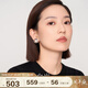 白嵐繞圈珍珠耳夾女S925銀耳飾設計感時尚優(yōu)雅氣質七夕情人節(jié)禮物送老 S925銀&淡水珍珠
