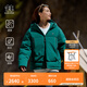 KOLON SPORT/可隆羽絨服 男女同款戶外露營防風(fēng)透濕耐磨鵝絨外套 LUDJ4WT526-DG 深綠色 XS 160/84A