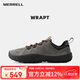 邁樂MERRELL邁樂休閑鞋男WRAPT低幫系帶防滑耐磨舒適裸足鞋