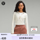 lululemon丨Waist-Seamed Nulu? 女士腰部縫線拉鏈連帽衫 LW3HOPS 骨白 S /6