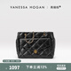 VANESSA HOGAN【高端線】VH女包格迪軟包手提大包容量真皮鏈條媽媽包腋下單肩包 黑色（贈(zèng)綠野仙蹤禮盒）