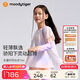 moodytiger[開(kāi)學(xué)禮]女童仙女T恤長(zhǎng)袖春夏款打底衫假兩件輕薄涼感兒童防曬衣