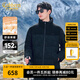 卡賓男裝 90鴨絨羽絨服2024秋冬新款寬松面包服外套小香風(fēng)H 煤黑色01 M /170/48
