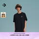 匡威（Converse）【夏季新品】匡威官方 春夏男簡約刺繡純色短袖打底T恤MCH688 10023876-A02 M
