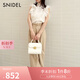 SNIDEL2025春夏新品半高領(lǐng)蝴蝶結(jié)印花小飛袖雪紡襯衫SWFB252053 象牙白 均碼 (F)