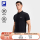 FILA 斐樂官方男子針織短袖POLO衫2025秋季健身運(yùn)動(dòng)涼感上衣