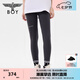 BOY LONDON秋女款鯊魚褲logo顯瘦高級熔巖灰打底褲W16003 灰色 S