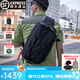 5.11（TACTICAL SERIES ）單肩包騎行郵差包男士機能斜跨包2.0電腦包511戶(hù)外戰術(shù)背包56701 黑色LV10【容量8升】