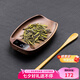 容山堂實木智能電子茶則電子秤茶具配件茶葉稱茶荷迷你小克稱茶勺茶稱 胡桃木電子茶則-本色款