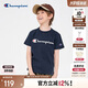 Champion【涼感科技】冠軍男女童短袖T恤2025夏季新款大小童親子裝上衣
