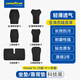 固特異（Goodyear）汽車(chē)坐墊適用于特斯拉煥新ModelY/3/YL座椅套四季防污座墊靠背墊 Model YL 【全車(chē)座椅套】 11件 黑色