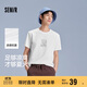 森馬（Semir）短袖T恤男索羅娜涼感抗菌夏裝設計感印花休閑圓領(lǐng)t恤101324100154