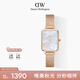 丹尼爾惠靈頓（DanielWellington）DW手表女 全新星辰貝母女士手表 時尚小方表七夕禮物DW00100578