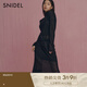 SNIDEL秋冬高腰百搭針織魚(yú)尾針織半身裙SWNS245112 黑色 均碼 (F)
