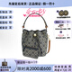 湯麗柏琦TORY BURCH【娜扎同款】湯麗柏琦手提包波士頓包女士水桶包斜挎包 海軍藍新版中桶21*21*12