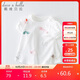 戴維貝拉（DAVE＆BELLA）davebella夏天兒童女童短袖T恤嬰幼兒女寶寶棉質(zhì)上衣DB13960白色