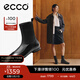愛步（ECCO）靴子女 時尚潮流百搭經(jīng)典平底羊皮輕奢女靴 舞悅244403 黑色24440351052 37
