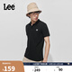 Lee標(biāo)準(zhǔn)版防曬紫外線刺繡logo涼感短袖男女同款情侶polo衫休閑潮