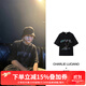 Charlie Luciano【李權哲同款】氣球匹諾曹做舊T恤春夏93273情侶男女同款cl短袖男 深灰色 S 165