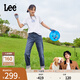 Lee【張凌赫代言】411舒適高腰小直腳中深藍色水洗女牛仔褲A5662 中深藍(25褲長(cháng)) 26 (105-110斤可選)