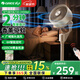 格力空氣循環(huán)扇電風扇家用落地扇靜音遙控立式渦輪臺式宿舍電扇 米色（升降+遙控款）